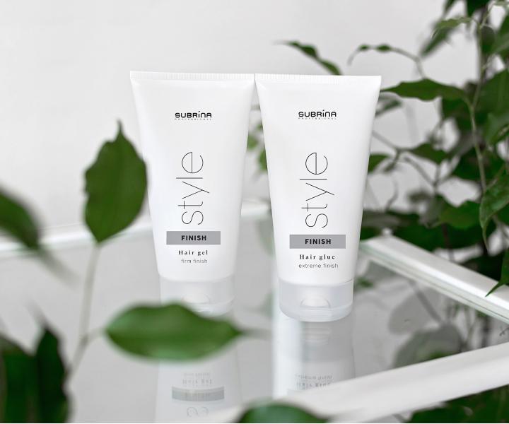 Krm na vlasy s extra silnou fixciou Subrina Professional Style Finish Hair Glue - 150 ml