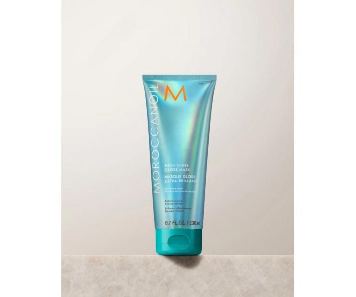 Revitalizan maska &#8203;&#8203;pre intenzvny lesk vlasov Moroccanoil High Shine Gloss Mask - 200 ml