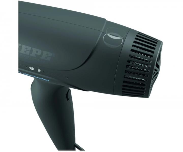 Profesionlny ultraahk fn na vlasy Kiepe Professional Saloon Hair Dryer - 2400 W, ierny