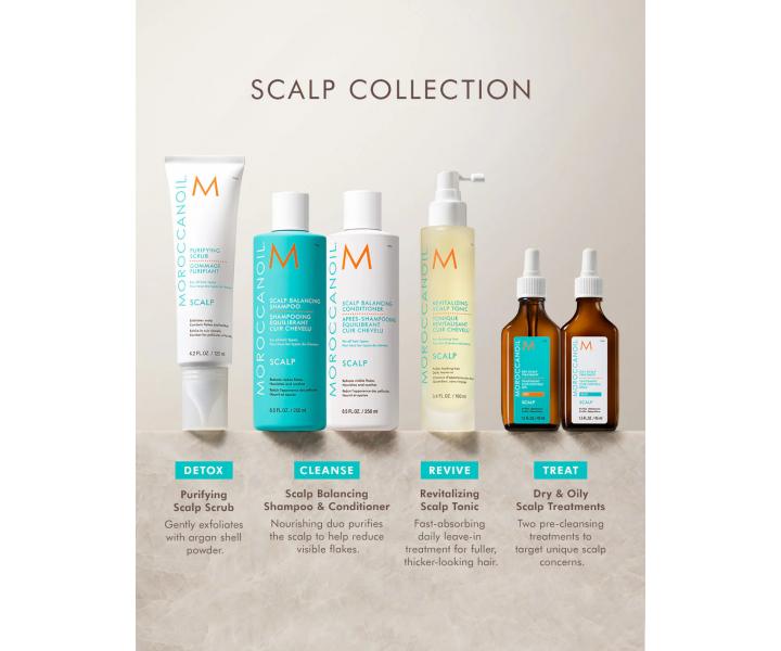 Rad pre zdrav pokoku hlavy Moroccanoil Scalp