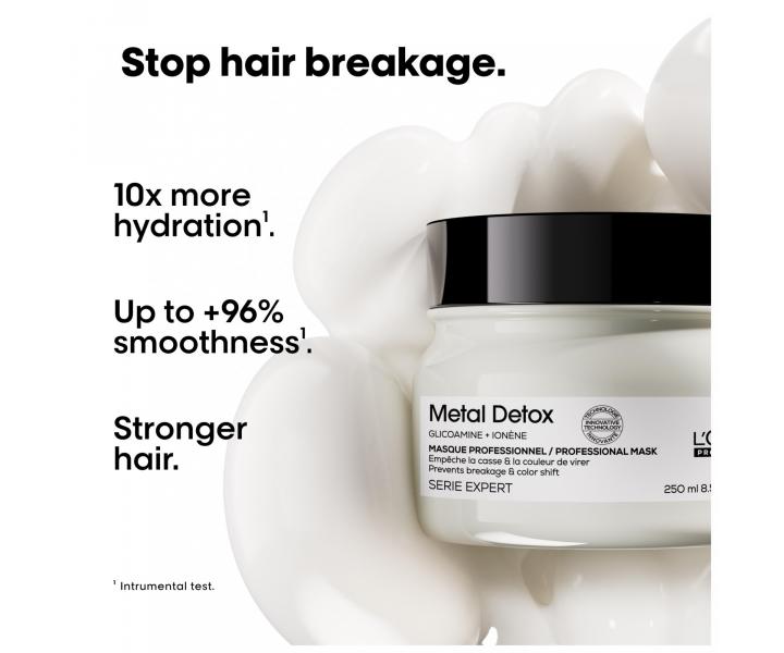 Rad pre farben a pokoden vlasy LOral Professionnel Serie Expert Metal Detox