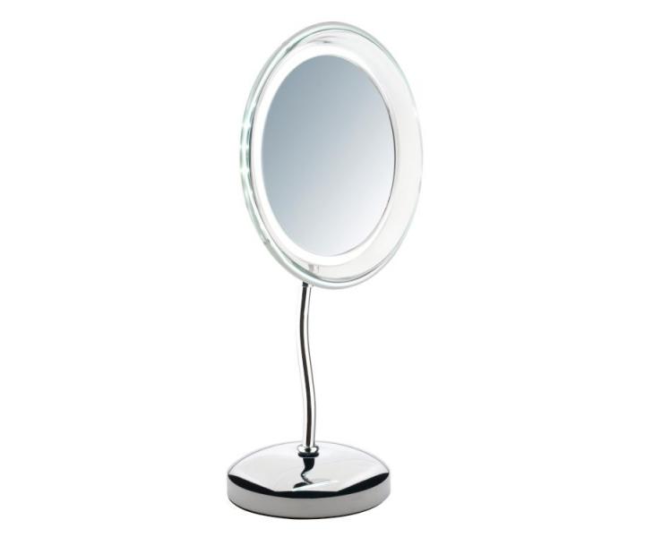 Kozmetick zrkadlo s osvetlenm Sibel Stockholm round - 5x zvovacie