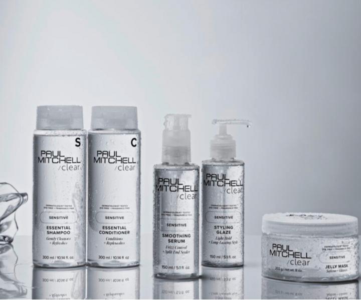 Jemne istiaci ampn pre citliv pokoku hlavy Paul Mitchell Clear Sensitive Essential Shampoo - 300 ml