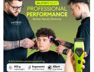 Profesion�lny strihac� stroj�ek na vlasy s vymenite�n�mi krytmi Rovra Super Cut Professional 5209 - neonovo zelen�/biela/�ierna