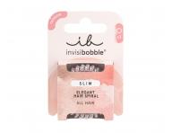 Tenk� �pir�lov� gumi�ka do vlasov Invisibobble Slim Chrome Vanity Fairy - d�hov�, 3 ks