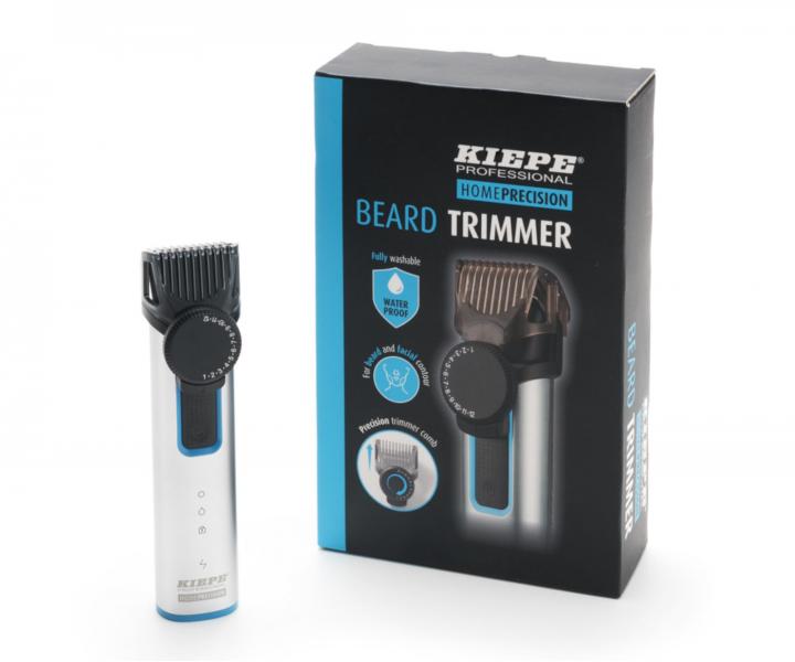 Zastrihva fzov Kiepe Professional Home Precision Beard Trimmer - striebornoierny