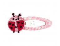 Detsk sponky do vlasov pukaky Invisibobble Clipstar Happy Ladybird - 2 ks