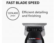 Profesion�lny kont�rovac� stroj�ek na vlasy BaByliss Pro FreshFX T-Blade Trimmer FX76E - �ierny