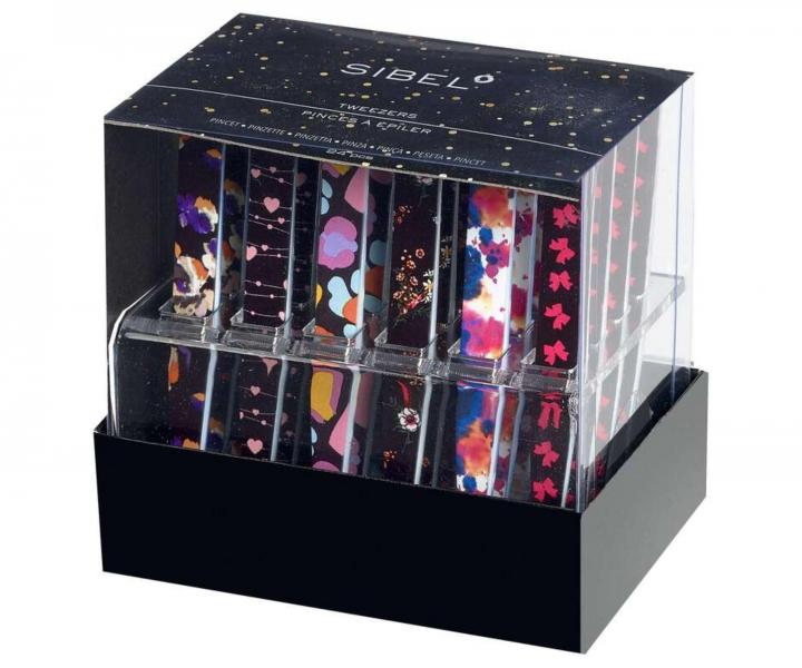 Pinzeta zka, skosen Sibel Tweezers - 95 mm, 1 ks