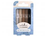 Gumiky do vlasov z recyklovanho materilu Invisibobble Hair Tie Mocha - 5 ks