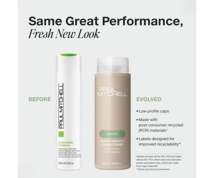 Uhladzuj�ci kondicion�r pre krepovat� vlasy Paul Mitchell Smooth Super Smooth Conditioner - 300 ml