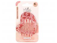 Ozdobn� �kripec do vlasov Invisibobble Clipstar Lovers Hug - ru�ov� s mramorov�m vzorom