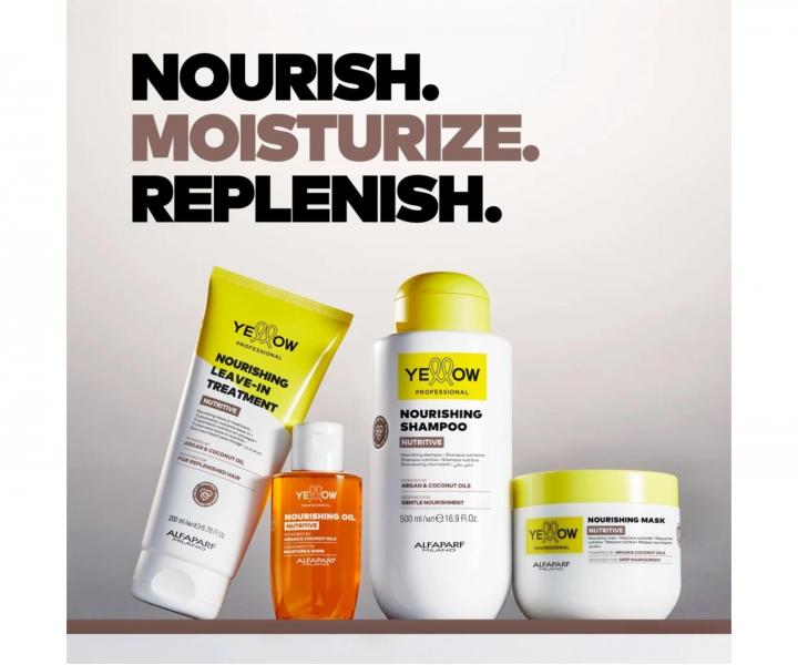 Vy�ivuj�ci olej pre such� a krehk� vlasy Yellow Professional Nutritive Nourishing Oil - 100 ml