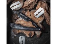 Britva na holenie fzov Angry Beards Shavette Garrigue - ierna