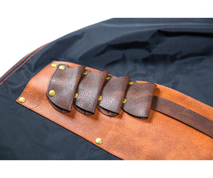 Kaderncka zstera Pirates of the Barbertime Pre Barber Apron Black - ierna