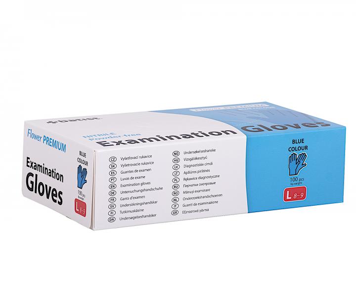 Jednorazov� nitrilov� rukavice Batist Flower Premium 100 ks - L
