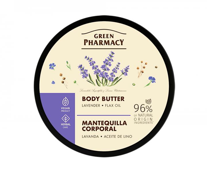 Tlov maslo s levandul a lnnm olejem Green Pharmacy Body Butter - 200 ml