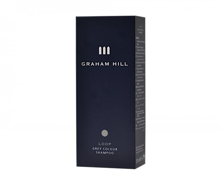 �ed� farbiaci �amp�n pre mu�ov Graham Hill Loop Grey Colour Shampoo - 200 ml