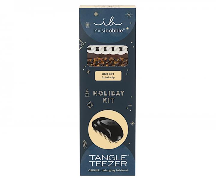 Darekov sada kefy na rozesvanie vlasov Tangle Teezer Original a ozdobnch sponiek Invisibobble