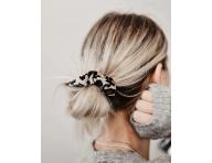 Ozdobn� �pir�lov� gumi�ka Invisibobble Sprunchie Purrfection - leopard� vzor