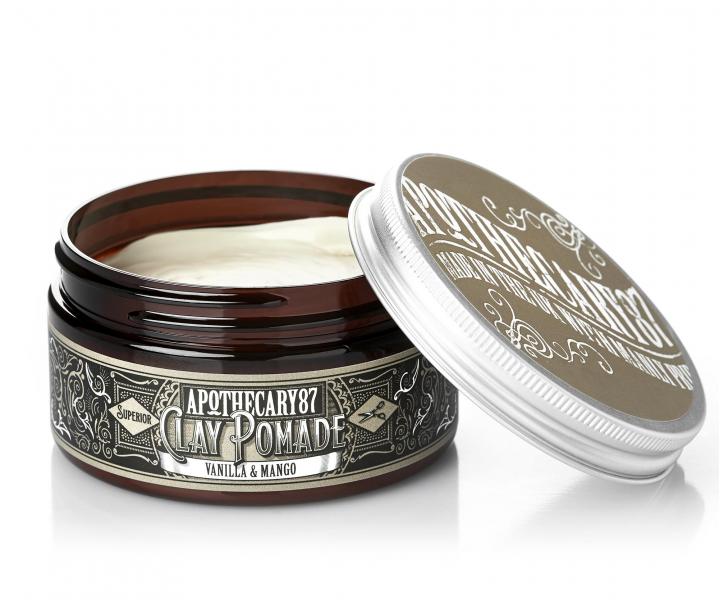Zmat�uj�ci �lov� pom�da na vlasy Apothecary 87 Clay Pomade Vanilla & Mango - 100 ml
