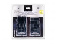 Sada nhradnch nstavcov Andis Master Premium Metal Clip Comb Set - 7 ks