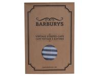 Pltenka na strihanie Sibel Barburys Stripes Barbering Cape - pruhovan