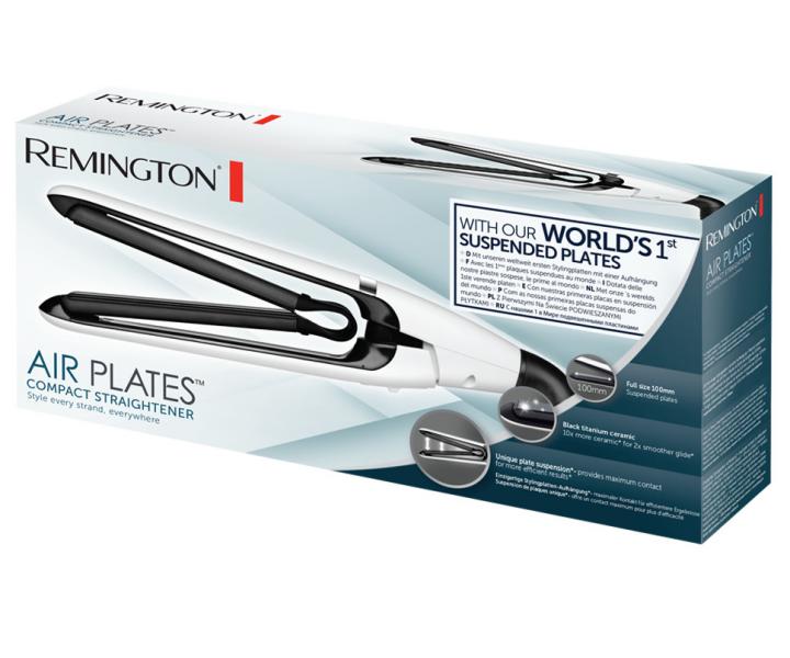 Cestovn ehlika na vlasy Remington Air Plates S2412 - biela - rozbalen