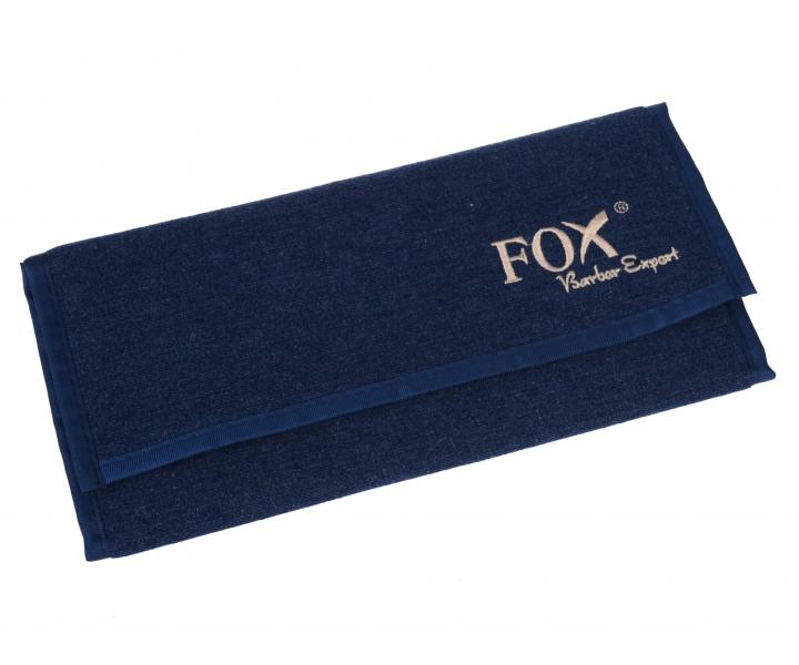 Sada hrebeňov Fox Barber Expert - džínsové puzdro