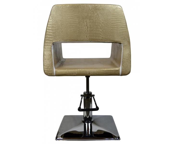 Kaderncke kreslo Detail Luxor - zlat (76) - II. akos - kvrna na sedku