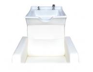 Umvac box Detail Comfort, smotanov (54) - II. akos, kaz na korpusu a umvadle, odreniny koenky