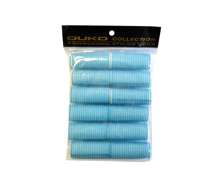 Nat��ky Duko Velcro/molitan pr.25 mm, 12 ks - samodr�iace, modr�