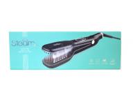 Profesionlna ehlika / kefa na vlasy s parou SteamBrush - biela