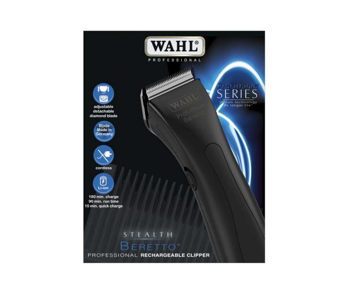 Profesion�lny stroj�ek na vlasy Wahl Beretto 4212-0471 - �ierny