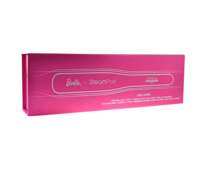 Parn ehlika na vlasy Loral Professionnel SteamPod x Barbie - ruov + puzdro zadarmo