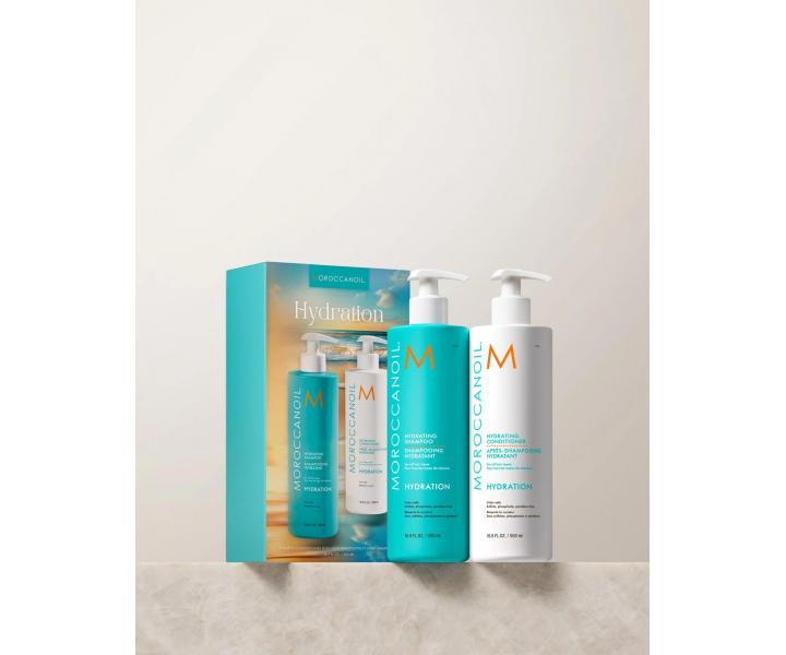 Dar�ekov� sada na hydrat�ciu such�ch vlasov Moroccanoil Hydration Duo - 2 x 500 ml