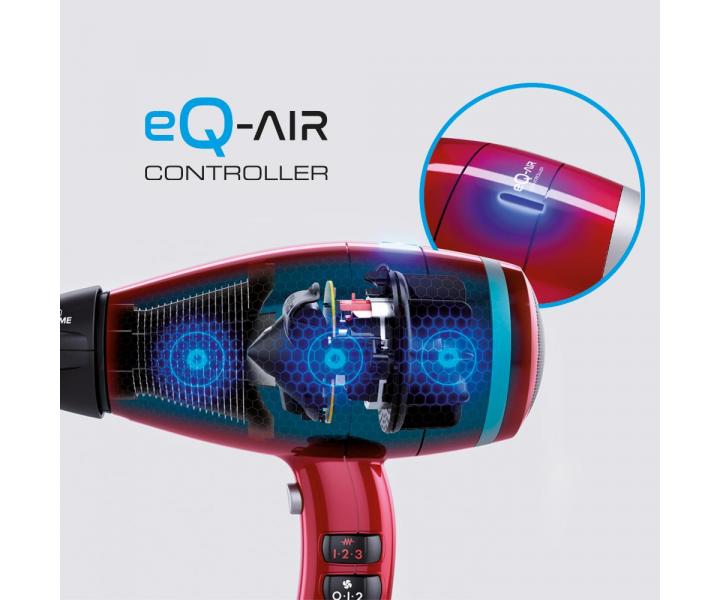 Profesionlny fn na vlasy Valera Swiss Nano4Ever eQ - 2200 W, erven