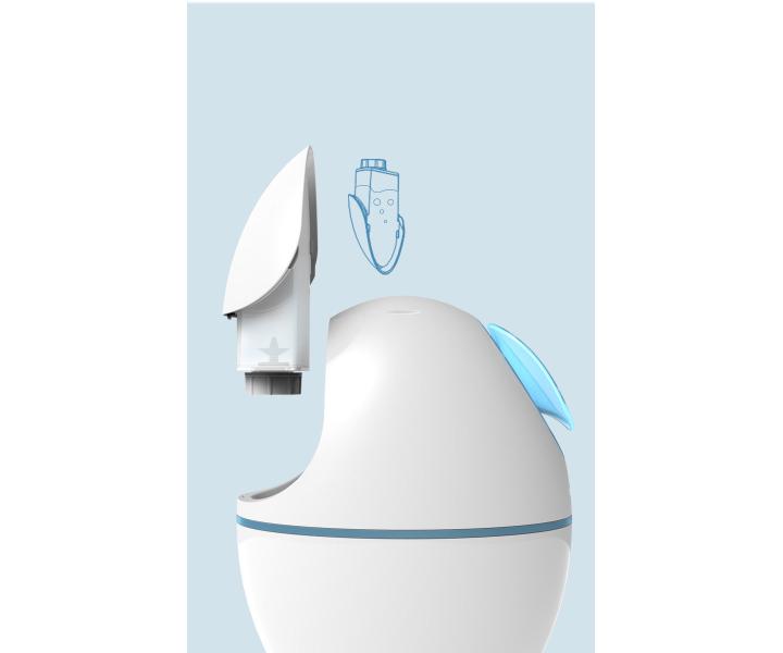 Parn tvrov naparova s ionizciou SilverFox Ion Facial Steamer F-001