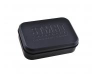 Plechov� krabi�ka na mydlo STMNT - �ierna