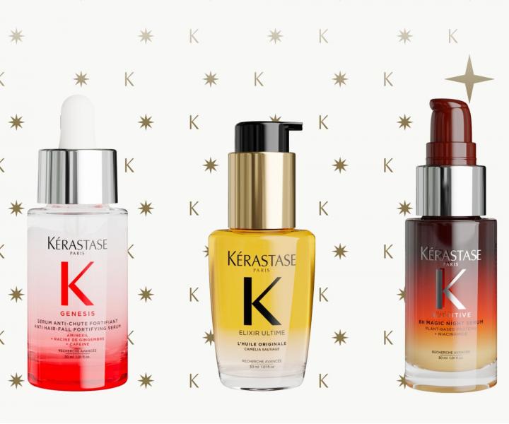 Dar�ekov� sada pre intenz�vny lesk, silu a hydrat�ciu vlasov K�rastase Mini Iconics Trio Set