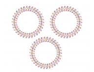 Tenk� �pir�lov� gumi�ka do vlasov Invisibobble Slim Chrome Vanity Fairy - d�hov�, 3 ks