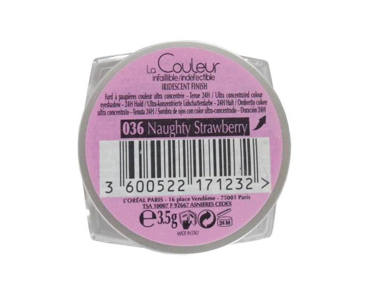 O�n� tiene Lor�al Color Infaillible - naughty strawberry 036