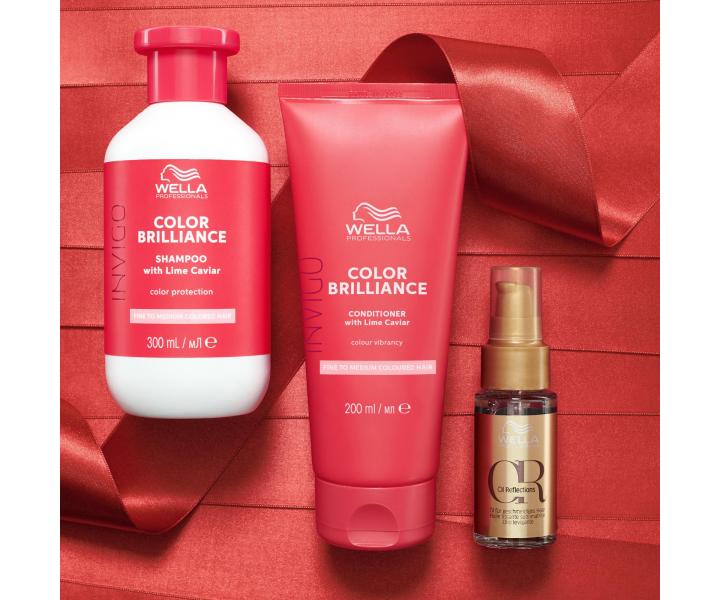 Dar�ekov� sada pre jemn� a� norm�lne farben� vlasy Wella Professionals Invigo Color Brilliance