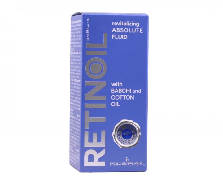Revitaliza�n� bezoplachov� kr�m pre such� a po�koden� vlasy Kl�ral System Retinoil Revitalising Absolute Fluid - 100 ml