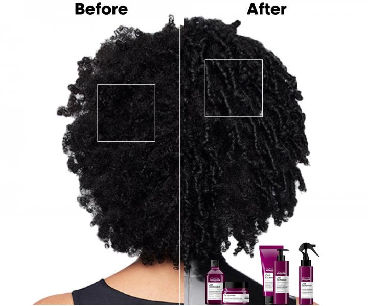 Hydratan krmov gl pre vlnit a kuerav vlasy Loral Professionnel Curl Expression - 250 ml