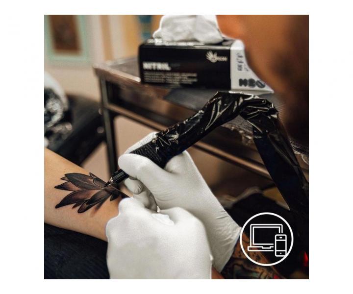 Nitrilov rukavice Espeon Nitril Comfort - 100 ks, biele, vekos M