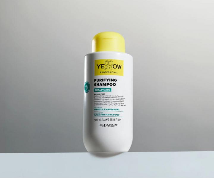 �istiaci �amp�n proti lupin�m Yellow Professional Scalp Care Purifying Shampoo - 500 ml
