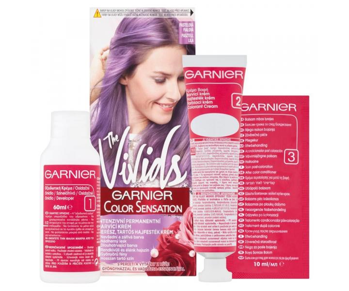 Permanentn� farba Garnier Color Sensation The Vivids - pastelov� fialov�