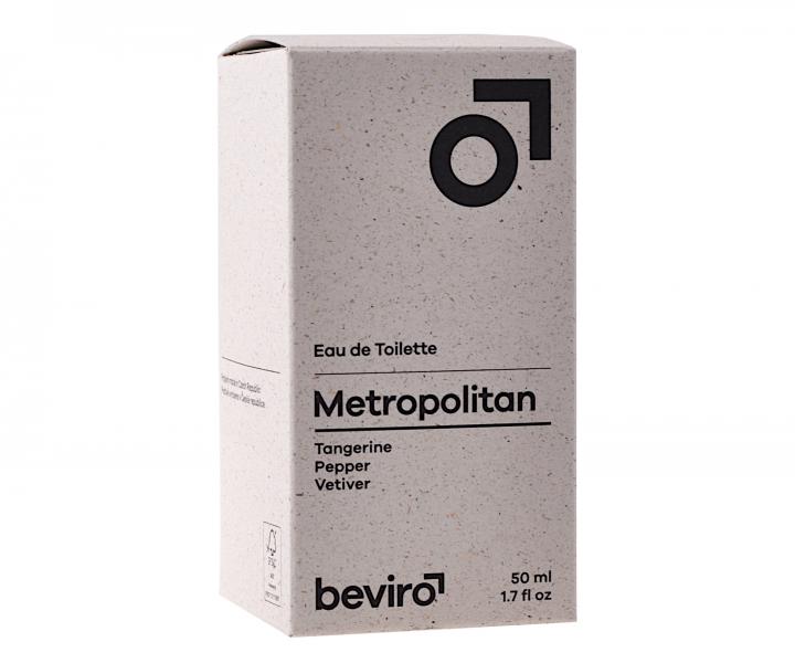 Toaletn voda pre muov Beviro Eau de Toilette Metropolitan - 50 ml