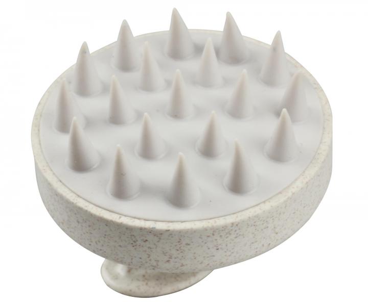 Siliknov masna kefa na pokoku hlavy Mila Massager - bov